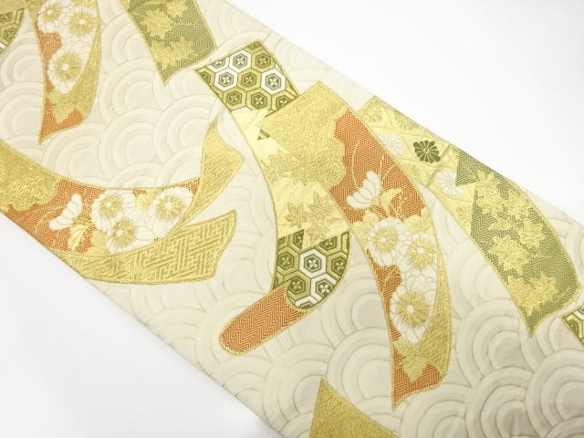 Japanese Kimono / Fukuro Obi Silk